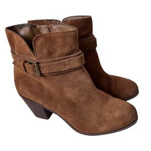 Sam Edelman Lynne Suede Ankle Boots Sz 7